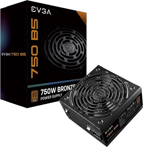 EVGA 220-B5-0650-V1 650 B5, 80 Plus Bronze 650W, Fully Modular, EVGA ECO Mode, 5 Year Warranty, Compact 150mm Size, Power Supply in Saudi Arabia