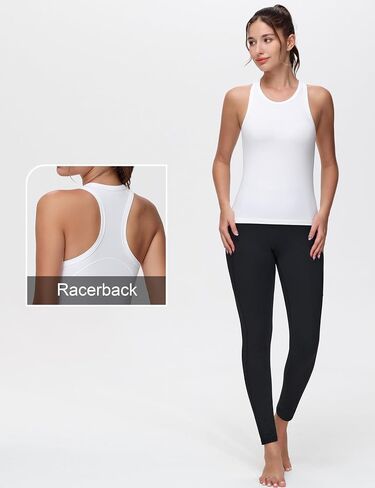 THE GYM PEOPLE Women's Racerback Workout Tank Tops Slim Fit Soft Sleeveless Yoga Shirts in Saudi Arabia