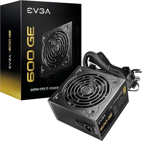 EVGA 700 GE، 80 Plus Gold 700 وات، الوضع الاقتصادي، ضمان 5 سنوات، مصدر طاقة 200-GE-0700-V1 in Saudi Arabia