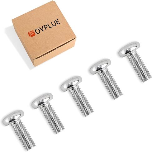 مجموعة أدوات قرص الفرامل الخلفية/الدوار، 3/8-16 براغي/مسامير خيط لـ 1990-2024 Harley جميع الموديلات، من أجل Sportster Softail Dyna Touring Road Glide Road King Street Electra Glide، كروم، 5 مسامير in Kuwait