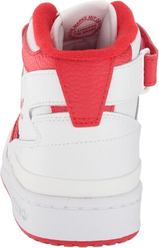 حذاء رياضي Adidas Originals Forum Mid، أبيض سحابي/أسود/أصفر داكن، 5 US للجنسين للأطفال الكبار in Kuwait