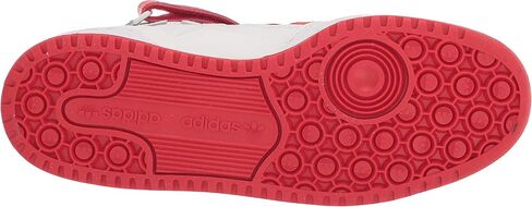 حذاء رياضي Adidas Originals Forum Mid، أبيض سحابي/أسود/أصفر داكن، 5 US للجنسين للأطفال الكبار in Kuwait