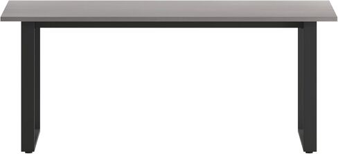 Flash Furniture Redmond Commercial 72x36 Conference 1 سطح طاولة سميك مزدوج الجوانب مع حواف PVC وقاعدة فولاذية على شكل حرف U للخدمة الشاقة، 91.44 سم عرضًا × 172.78 سم عمقًا × 76.2 سم ارتفاعًا، بلوط رمادي in Kuwait