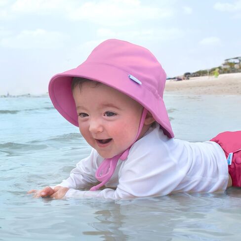 green sprouts Baby Girls' Breathable Swim & Sun Bucket Hat in Kuwait
