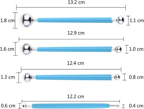 12 قطعة من أدوات الكرة للحرف الورقية وأدوات طين البوليمر ومجموعة النحت فن الرسم على الصخور ماندالا in Kuwait