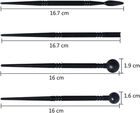 12 قطعة من أدوات الكرة للحرف الورقية وأدوات طين البوليمر ومجموعة النحت فن الرسم على الصخور ماندالا in Kuwait