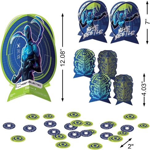 Table Centerpiece Kit (27 Pc Set) - High-Quality & Sturdy, Perfect Party Essential For Themed Parties & Events, Baby Shark in Saudi Arabia