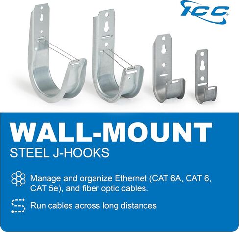 ICC J-Hook in 25 Pack (Wall Mount, 2 in) in Kuwait