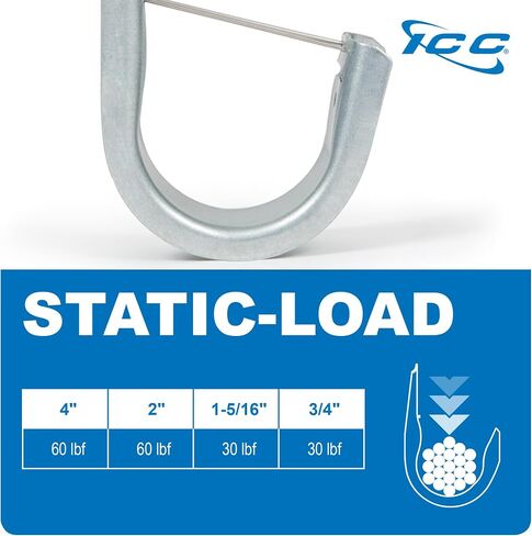 ICC J-Hook in 25 Pack (Wall Mount, 2 in) in Kuwait