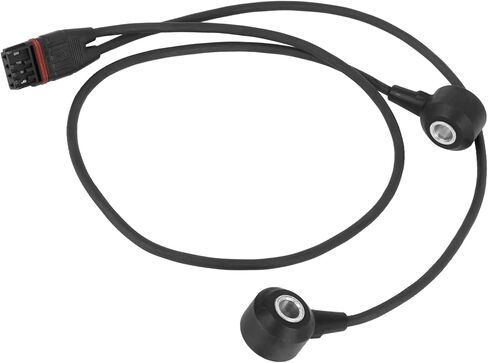 Motoforti Knock Sensor, Detonation Sensor, for BMW 525i 2006-2007, Plastic, Metal, 7566785-02, Black in Saudi Arabia