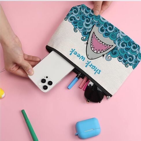 13th Birthday Gifts for Girls Makeup Bag Best Gift Ideas for 13 Year Old Girl Great Teenage Girls Gifts for Her Daughter Granddaughter Sister Bestie Cute Cosmetic Bag Happy Birthday Gift from Mom in Kuwait