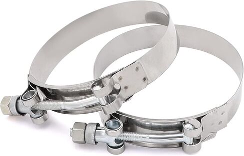 3 إلى 3-1/2 بوصة وصلة توصيل سيليكون سوداء مستقيمة مع 2 مشبك T-Bolt 4 طبقات من البوليستر المقوى المناسب لأنابيب توربو عالية المستوى in Kuwait