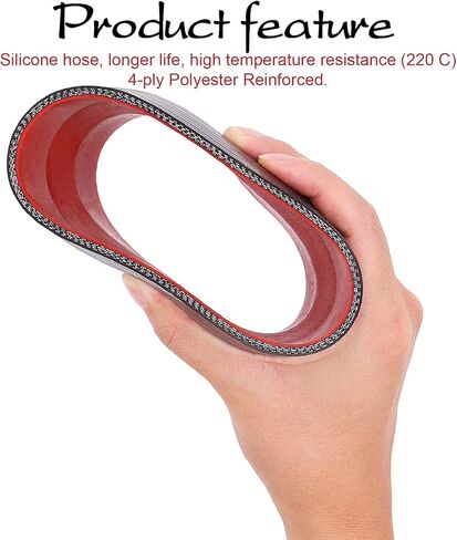 3 إلى 3-1/2 بوصة وصلة توصيل سيليكون سوداء مستقيمة مع 2 مشبك T-Bolt 4 طبقات من البوليستر المقوى المناسب لأنابيب توربو عالية المستوى in Kuwait