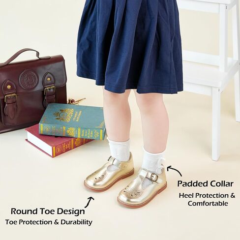 Toddler Girl Mary Jane Dress Oxford Shoes-Little Girl School Uniform Shoes for Wedding Party in Saudi Arabia