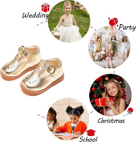 Toddler Girl Mary Jane Dress Oxford Shoes-Little Girl School Uniform Shoes for Wedding Party in Saudi Arabia