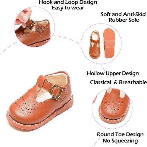 Toddler Girl Mary Jane Dress Oxford Shoes-Little Girl School Uniform Shoes for Wedding Party in Saudi Arabia