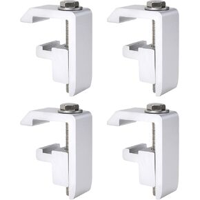 AA-Racks P-AC-04N Utility Track System Mounting Clamp for Toyota Tacoma/Tundra Truck Cap/Camper Shell, Set of 4 - Black in Saudi Arabia