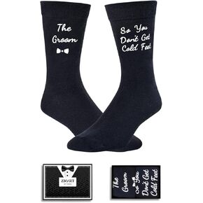 Zmart جوارب مضحكة هدايا العريس من جوارب العروس والعريس جوارب الزفاف للرجال هدايا الزفاف هدايا بعل in Kuwait