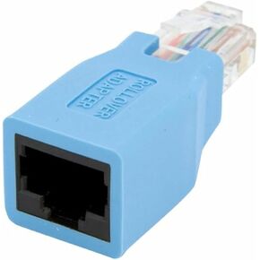StarTech.com 6 ft (1.8 m) Cisco USB Console Cable - USB to RJ45 Rollover Cable - 460Kbps - Windows, Mac and Linux Compatible - M/M (ICUSBROLLOVR),Black