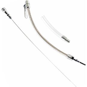 LS Flexible Stainless Oil Dipstick Replacement for LSX LS1 LS2 LS2 LS6 4.8L 5.7L 6.0L 6.2L Engines