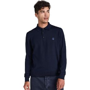Men's Bold Fox Head Polo Sweater