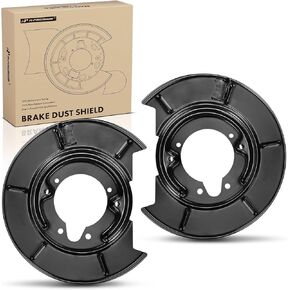 A-Premium Rear Driver and Passenger Side Brake Dust Shield Compatible with Select BMW Models - 318i 1985/1991-1992, 318ti 1995-1999, 323ti, 325, 325e, 325i, 325iX, Z3 - Replace# 34116857978, 2-PC Set in Saudi Arabia