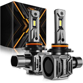Auxbeam H11 H9 H8 Fog Light, Upgraded 24000LM 700% Super Brightness & 6500K Cool White H9/H8 Wireless Light Bulb for UTV/ATV Offroad Vehicle