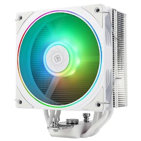 Thermalright Assassin Spirit 120 EVO CPU Cooler, 4 Heat Pipes,TL-S12-S PWM Quiet ARGB Fan CPU Air Cooler, Computer Black Heatsink Cooling, Support AMD AM4 AM5/Intel 1700/1150/1151/1200(AS120 EVO)