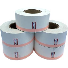 Save On Postage Ink Neopost Thermal Roll Tape (5 Rolls) – Compatible Neopost 4122446P Tape Rolls for Use w/The Neopost Thermal Roll Tape Dispenser