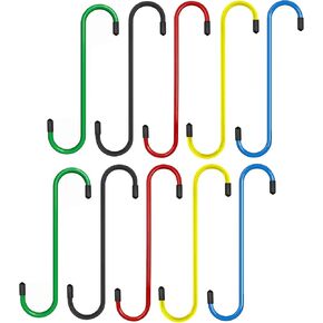 Brake Caliper Hooks -Brake Caliper Tool for Braking, Bearing, Axle and Suspension Work and Automotive Maintenance,1/4" Heavy-Duty Steel Brake Hanger (5 Pack)