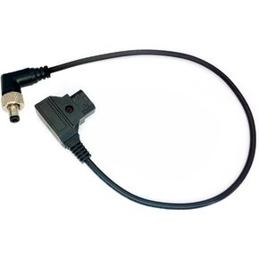 D-Tap to Locking 2.5mm DC Barrel Connector Power Cable for Atomos Ninja Shogun Monitor Video Devices Blackmagic Video Assist Hollyland Mars 400s Lectrosonics SmallHD 702 and Lights