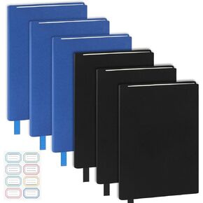 Jumbo Book Covers 6Pack Reusable Fabric Book Cover Protective Book Covers 9x11inch Stretchable Book Sleeve Covers with Label Sticker for Most Hardcover Books Up to 10x12.5inch