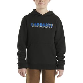 Carhartt Boys' Knit Long Sleeve Hoodneck Sweatshirt