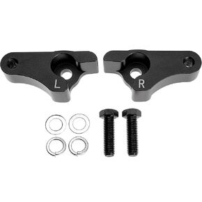 مجموعة كتلة وصلة خفض قابلة للتعديل مقاس 2 بوصة لدراجات Harley Davidson Touring Road Glide وStreet Glide وElectra Glide وUltra Classic وCVO Limited 2002-2023 (أسود) in Kuwait