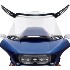 Motorcycle Split Windshield Trim Center Side Trim kit fits for Harley Touring Road Glide FLTRX FLTRK FLTRXS 2015-2023
