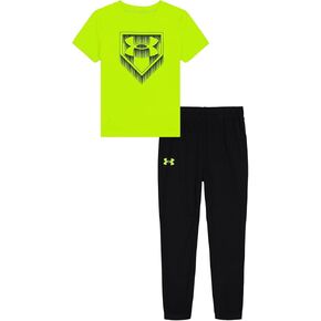 Under Armour boys Short Sleeve Tee and Jogger Set