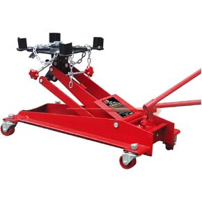 BIG RED TR4053-4 رافعة أرضية ناقل الحركة الهيدروليكي لجراج/متجر تورين: سعة 1/2 طن (1000 رطل)، أحمر