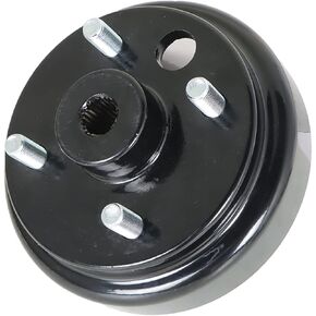 Rear Wheel Brake Drum 19186-G1 Replacement for EZGO Golf Cart Electric 82-Up and Gas 82-93