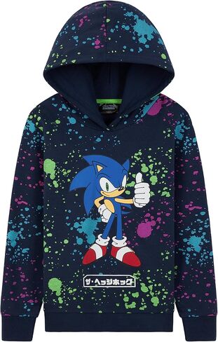 Sonic The Hedgehog Boys' Hoodies - Hooded Sweatshirt for Kids Lounge Wear Street Style 4-12 Years Gamer Gifts for Boys in Saudi Arabia