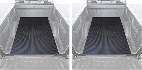 BDK M330 Heavy-Duty Truck Utility Bed Mat – Extra-Thick 4' x 8' Rubber Cargo Liner, Durable All-Weather Protection, Trim-To-Fit Design, Black in Saudi Arabia