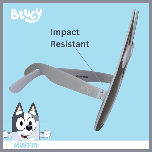 Sun-Staches Bluey Official Sunglasses | Dress up as Bluey, Bingo, Socks or Muffin | UV 400 | One Size Fits Most in Saudi Arabia