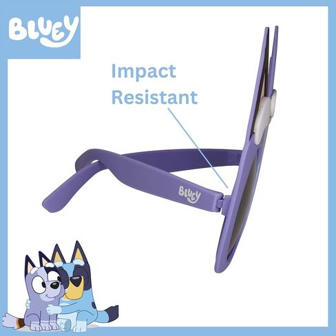 Sun-Staches Bluey Official Sunglasses | Dress up as Bluey, Bingo, Socks or Muffin | UV 400 | One Size Fits Most in Saudi Arabia