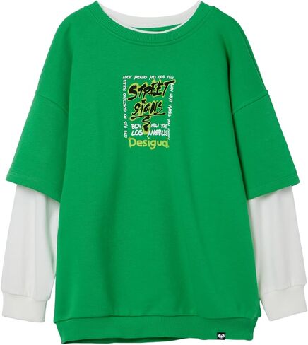 Desigual Little Boy Knit Sweat Long Sleeve in Kuwait