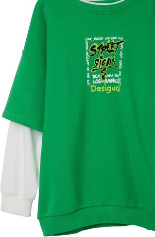Desigual Little Boy Knit Sweat Long Sleeve in Kuwait
