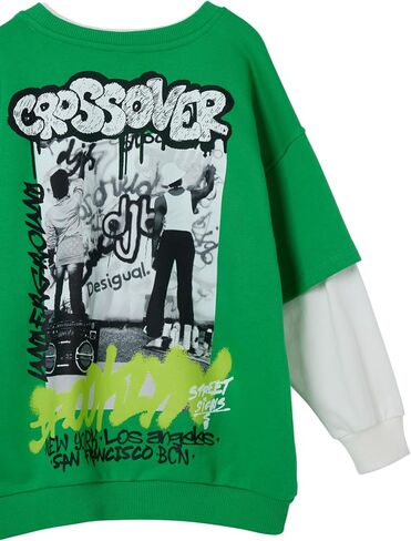 Desigual Little Boy Knit Sweat Long Sleeve in Kuwait