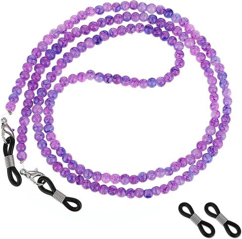 Stylish Eyeglass Chain, Healing Crystal Chains Beaded Sunglass Chain Women Eyewear Retainer Chain Around Neck Wear in Saudi Arabia