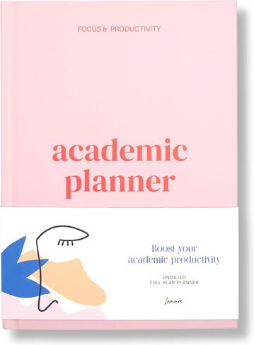 Lamare Academic Student Planner 2024-2025: Smart School & College Planner 2024-2025 - Weekly Planner - Great For High School, College, Nursing Students l A5 Size, Undated - Start Any Time in Saudi Arabia