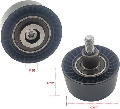 محرك الموتر توقيت الحزام عدة 11287589361 11287589366 11287599097 متوافق مع BMW 535i 640i X5 X6 2010-2019 3.0L in Kuwait