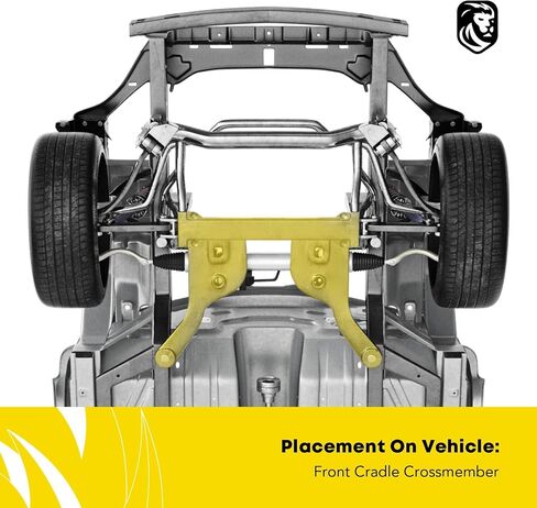 YHTAUTO Front Frame Crossmember Subframe Replacement for Jeep Compass/Patriot 2007-2017, Dodge Caliber 2007-2012, Suspension Cross Member OE 68211659AA, 05105623AE in Saudi Arabia