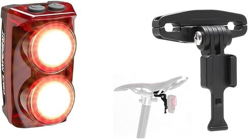 Cygolite Hypershot 350 & 250 Lumen Bicycle Taillight Models–7 Night & Daytime Modes–User Tunable Flash Speeds- Small & Durable–IP64 WaterResistant–Secure Hard Mount–USB Recharge–Great For Busy Streets in Saudi Arabia